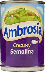 Ambrosia Creamy Semolina 6 x 400g